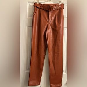 Shoedazzle faux leather. Rust color. Size M.